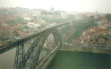 Porto with its two-level bridge